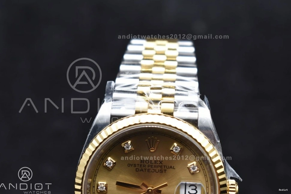 YG Best Steel SS YG 1:1 Clean 904L 126233 Jubilee Dial Diamonds VR3235 Edition DateJust 36 on Bracelet 0412